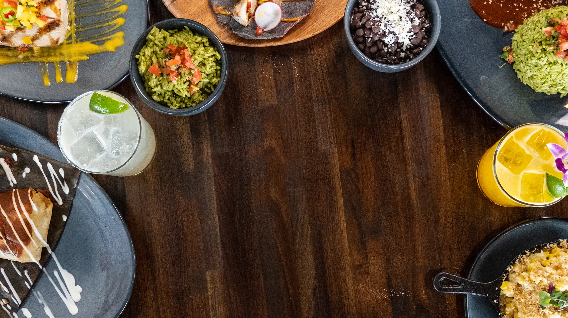 Calacas Mexican Restaurant Food.